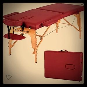 Massage table w/free carring case